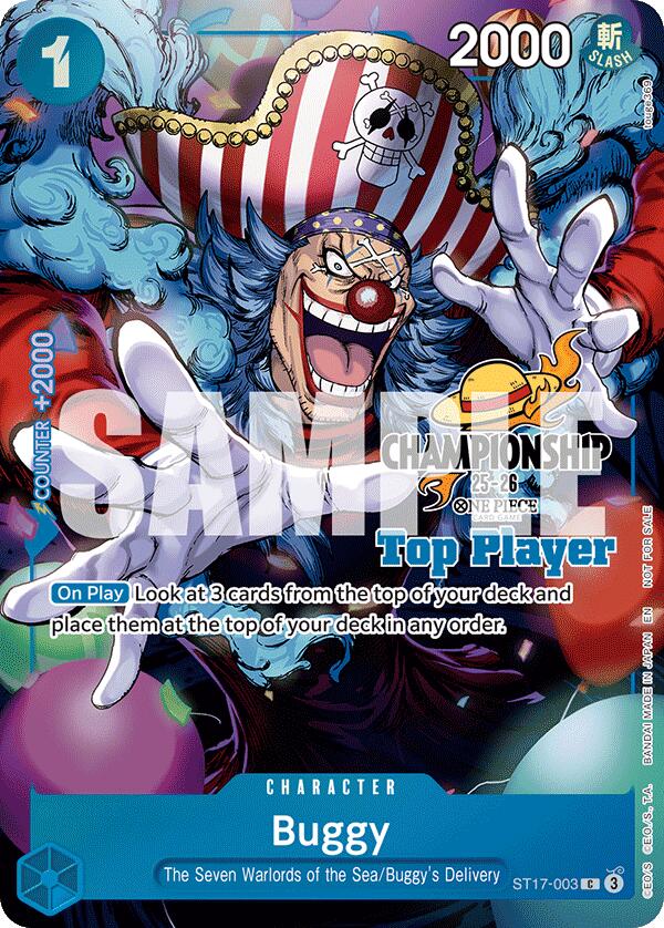 Buggy (CS 25-26 Top Player Pack) [One Piece Promotion Cards] | Gamers Paradise