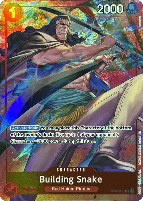 Building Snake (Premium Card Collection -Best Selection Vol. 4-) [One Piece Promotion Cards] | Gamers Paradise