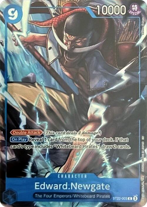 Edward.Newgate (Premium Card Collection -6 assort vol.1-) [One Piece Promotion Cards] | Gamers Paradise