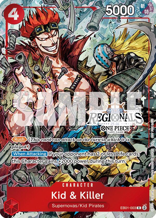 Kid & Killer (Online Regional Participation Pack 2025 Vol.2) [One Piece Promotion Cards] | Gamers Paradise