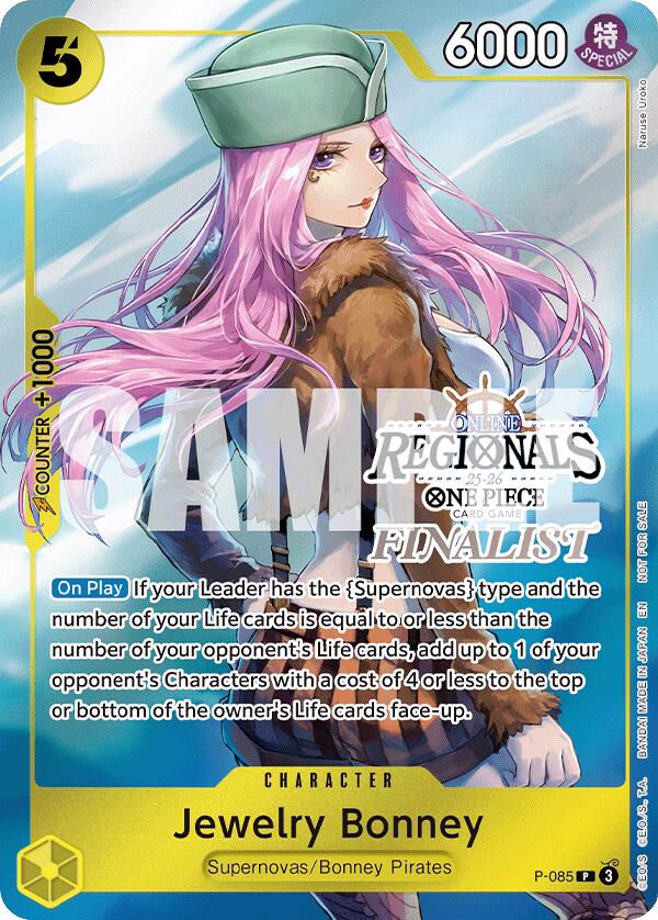 Jewelry Bonney (Online Regional Finalist Card Set 2025 Vol.2) [One Piece Promotion Cards] | Gamers Paradise