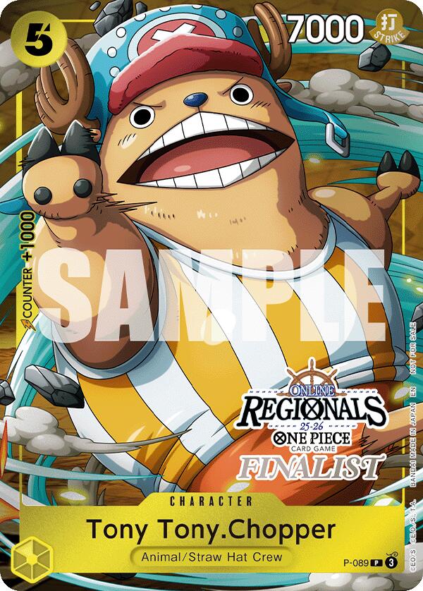 Tony Tony.Chopper (Online Regional Finalist Card Set 2025 Vol.2) [One Piece Promotion Cards] | Gamers Paradise
