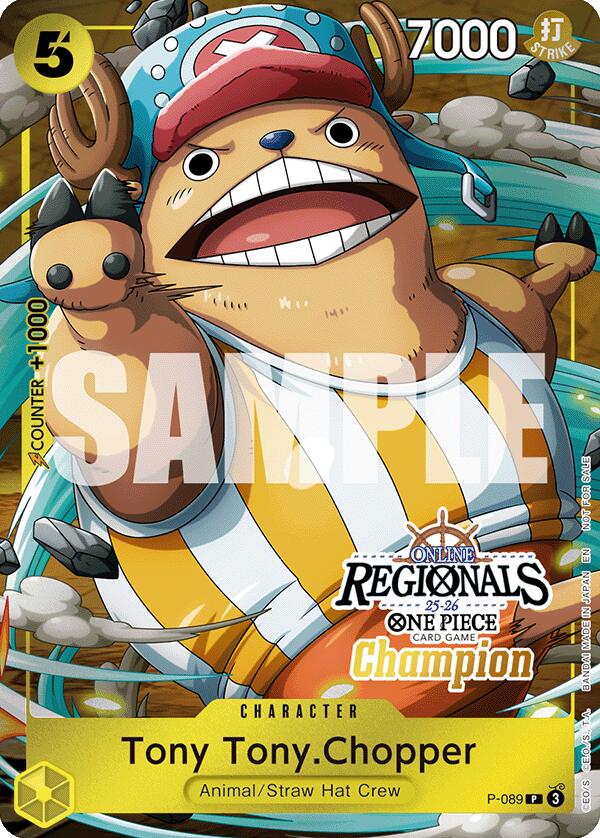 Tony Tony.Chopper (Online Regional Champion Card Set 2025 Vol.2) [One Piece Promotion Cards] | Gamers Paradise