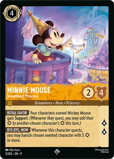 Minnie Mouse - Sweetheart Princess (5/204) [Fabled] | Gamers Paradise