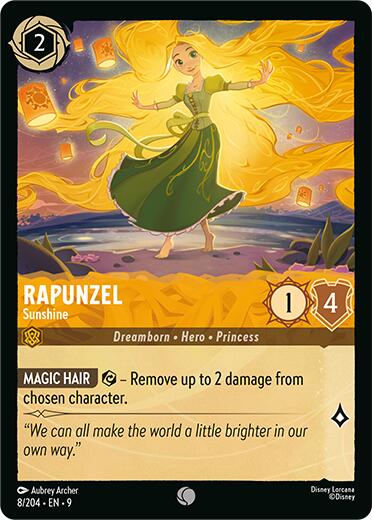 Rapunzel - Sunshine (8/204) [Fabled] | Gamers Paradise