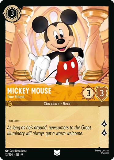 Mickey Mouse - True Friend (13/204) [Fabled] | Gamers Paradise