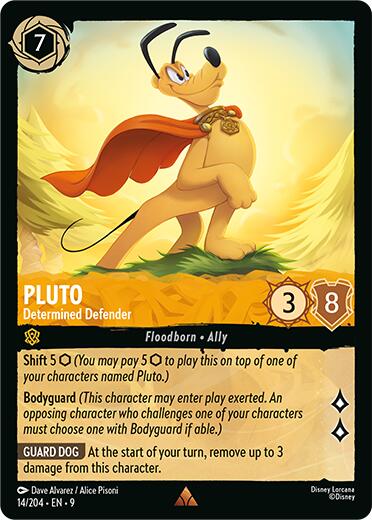 Pluto - Determined Defender (14/204) [Fabled] | Gamers Paradise