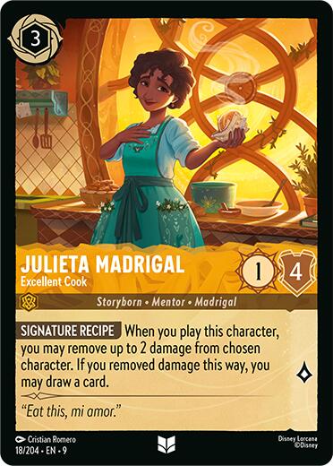 Julieta Madrigal - Excellent Cook (18/204) [Fabled] | Gamers Paradise
