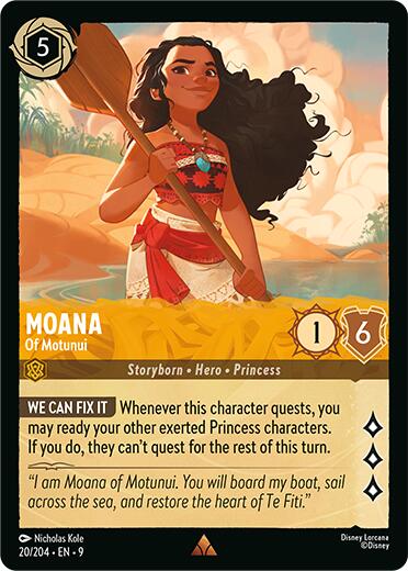 Moana - Of Motunui (20/204) [Fabled] | Gamers Paradise