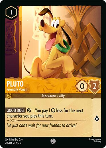 Pluto - Friendly Pooch (21/204) [Fabled] | Gamers Paradise