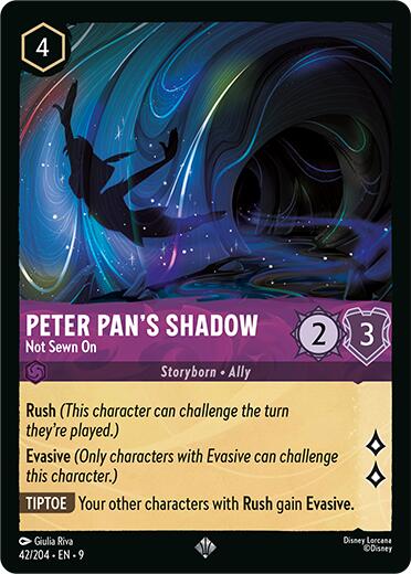 Peter Pan's Shadow - Not Sewn On (42/204) [Fabled] | Gamers Paradise