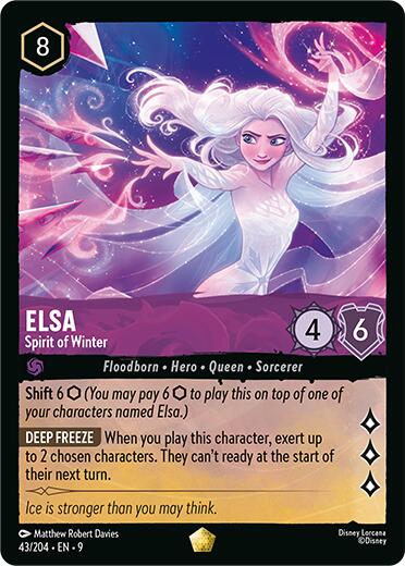 Elsa - Spirit of Winter (43/204) [Fabled] | Gamers Paradise