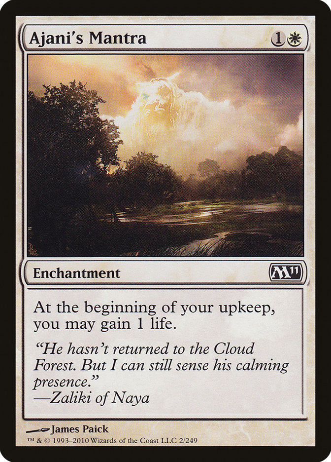 Ajani's Mantra [Magic 2011] | Gamers Paradise