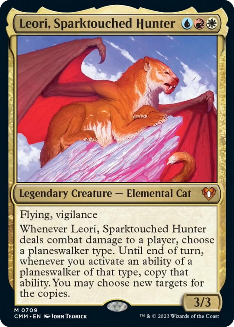 Leori, Sparktouched Hunter [Commander Masters] | Gamers Paradise