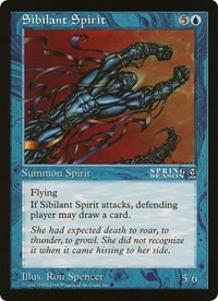 Sibilant Spirit (Oversized) [Oversize Cards] | Gamers Paradise