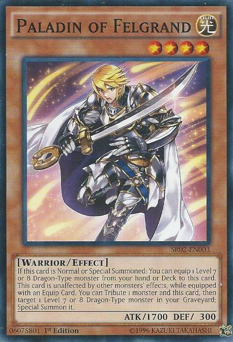 Paladin of Felgrand [SR02-EN003] Common | Gamers Paradise