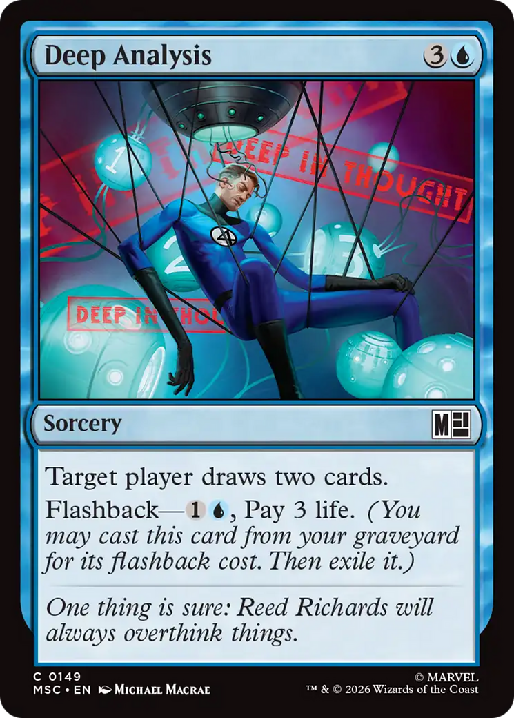 Deep Analysis (Surge Foil) [Marvel Super Heroes Commander] | Gamers Paradise