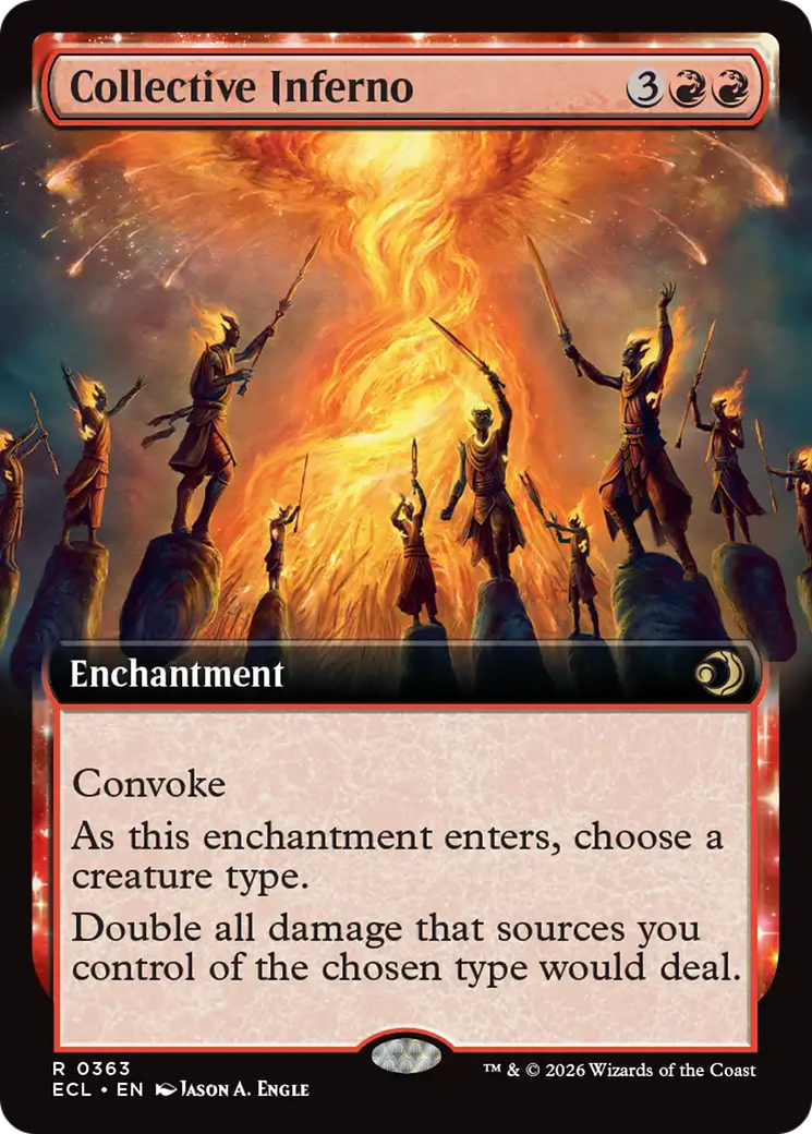 Collective Inferno (Extended Art) [Lorwyn Eclipsed] | Gamers Paradise