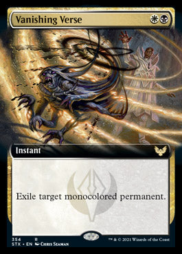 Vanishing Verse (Extended Art) [Strixhaven: School of Mages] | Gamers Paradise