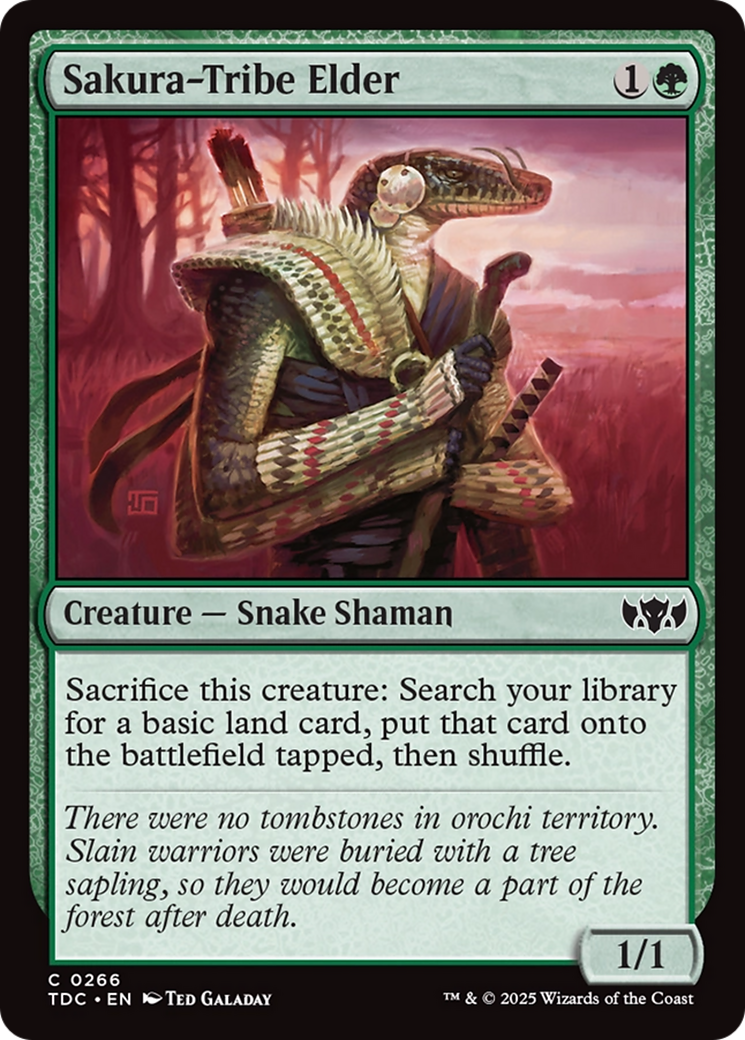 Sakura-Tribe Elder [Tarkir: Dragonstorm Commander] | Gamers Paradise