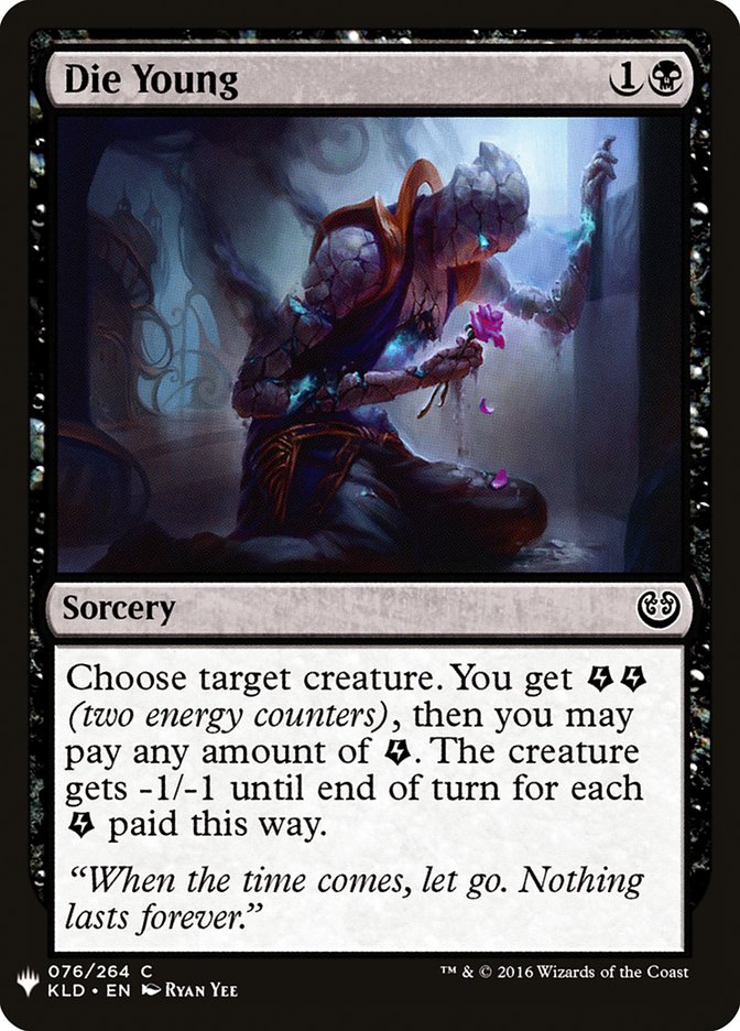 Die Young [Mystery Booster] | Gamers Paradise