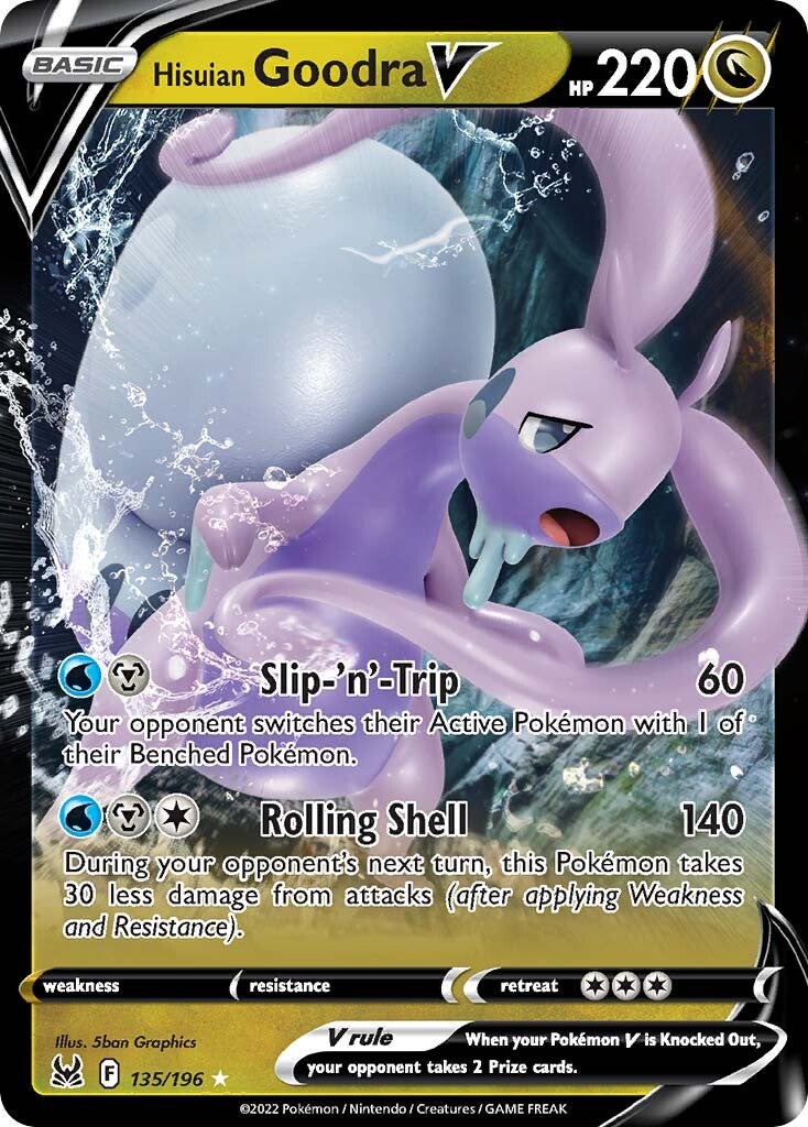 Hisuian Goodra V (135/196) [Sword & Shield: Lost Origin] | Gamers Paradise