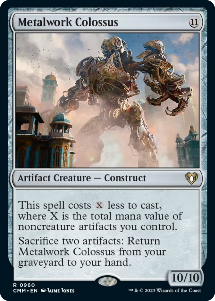 Metalwork Colossus [Commander Masters] | Gamers Paradise