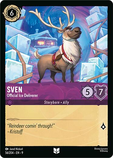 Sven - Official Ice Deliverer (56/204) [Fabled] | Gamers Paradise