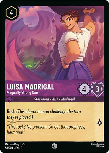 Luisa Madrigal - Magically Strong One (58/204) [Fabled] | Gamers Paradise