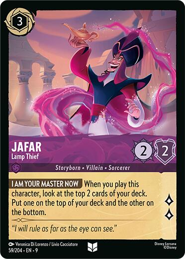 Jafar - Lamp Thief (59/204) [Fabled] | Gamers Paradise