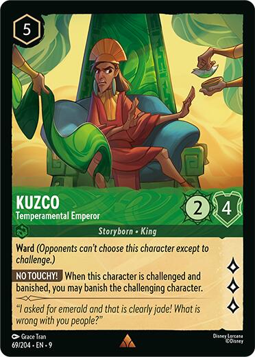 Kuzco - Temperamental Emperor (69/204) [Fabled] | Gamers Paradise