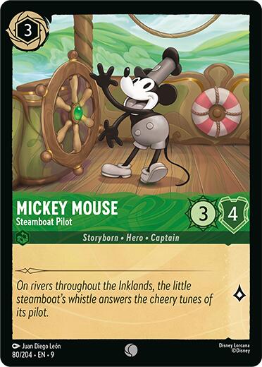 Mickey Mouse - Steamboat Pilot (80/204) [Fabled] | Gamers Paradise