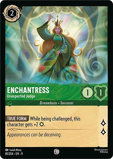 Enchantress - Unexpected Judge (81/204) [Fabled] | Gamers Paradise