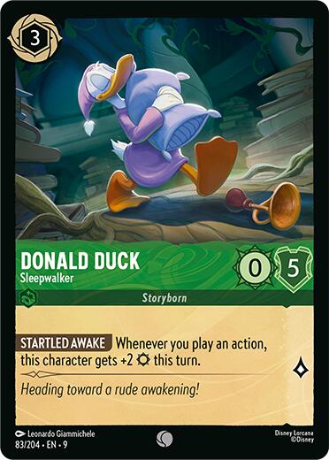 Donald Duck - Sleepwalker (83/204) [Fabled] | Gamers Paradise