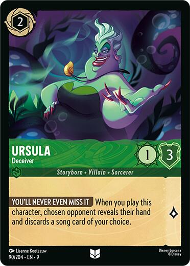 Ursula - Deceiver (90/204) [Fabled] | Gamers Paradise