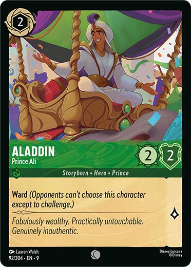 Aladdin - Prince Ali (92/204) [Fabled] | Gamers Paradise
