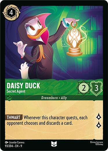 Daisy Duck - Secret Agent (93/204) [Fabled] | Gamers Paradise