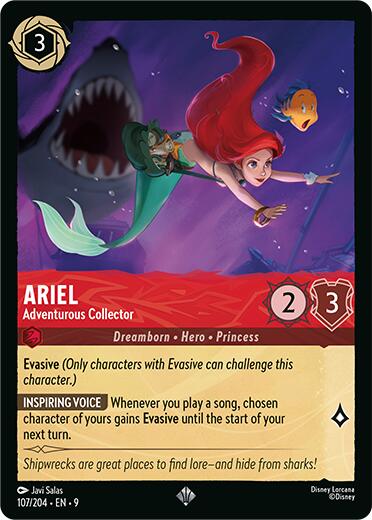 Ariel - Adventurous Collector (107/204) [Fabled] | Gamers Paradise