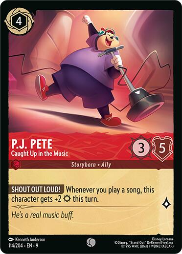 P.J. Pete - Caught Up in the Music (114/204) [Fabled] | Gamers Paradise
