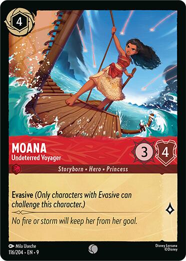 Moana - Undeterred Voyager (116/204) [Fabled] | Gamers Paradise