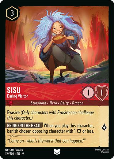 Sisu - Daring Visitor (119/204) [Fabled] | Gamers Paradise