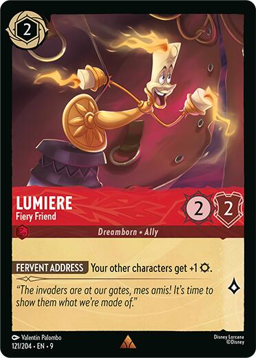 Lumiere - Fiery Friend (121/204) [Fabled] | Gamers Paradise