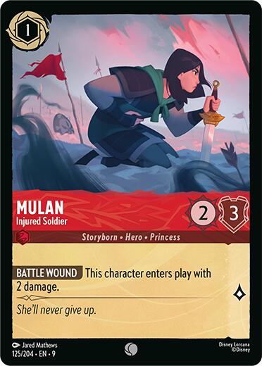 Mulan - Injured Soldier (125/204) [Fabled] | Gamers Paradise