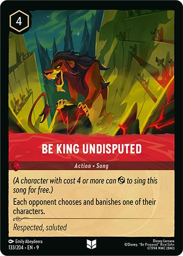 Be King Undisputed (133/204) [Fabled] | Gamers Paradise