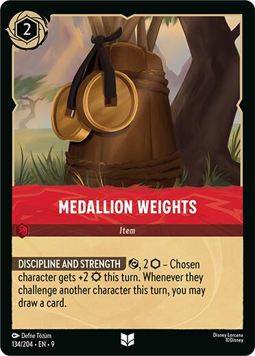 Medallion Weights (134/204) [Fabled] | Gamers Paradise
