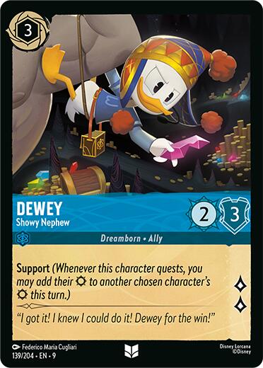 Dewey - Showy Nephew (139/204) [Fabled] | Gamers Paradise