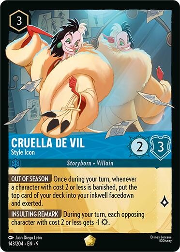 Cruella De Vil - Style Icon (143/204) [Fabled] | Gamers Paradise