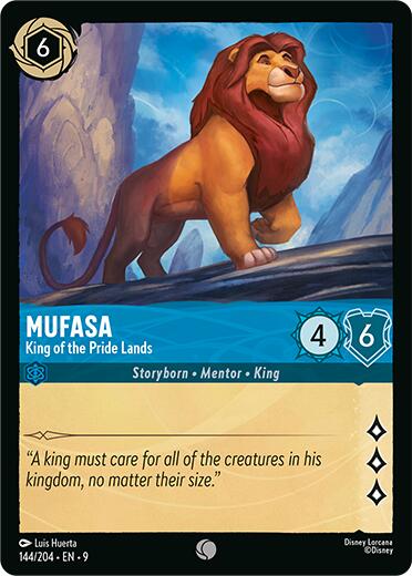 Mufasa - King of the Pride Lands (144/204) [Fabled] | Gamers Paradise