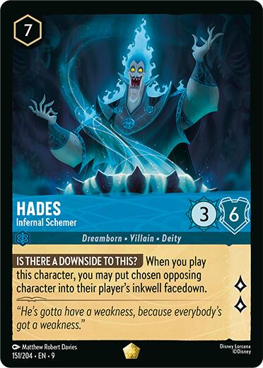 Hades - Infernal Schemer (151/204) [Fabled] | Gamers Paradise