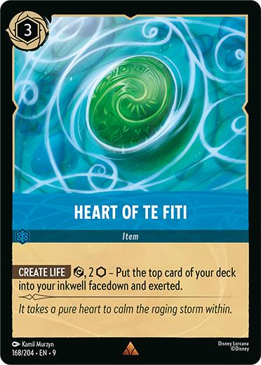 Heart of Te Fiti (168/204) [Fabled] | Gamers Paradise